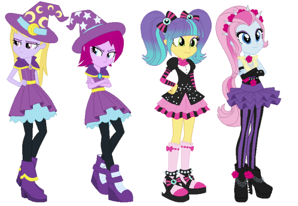 Equestria girls Pixel Pizzaz