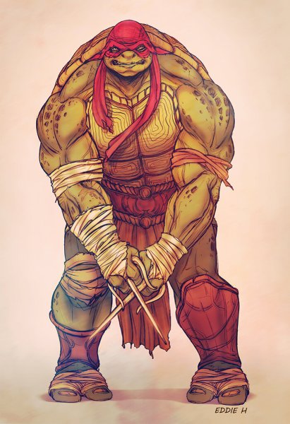TMNT 2014 Микеланджело