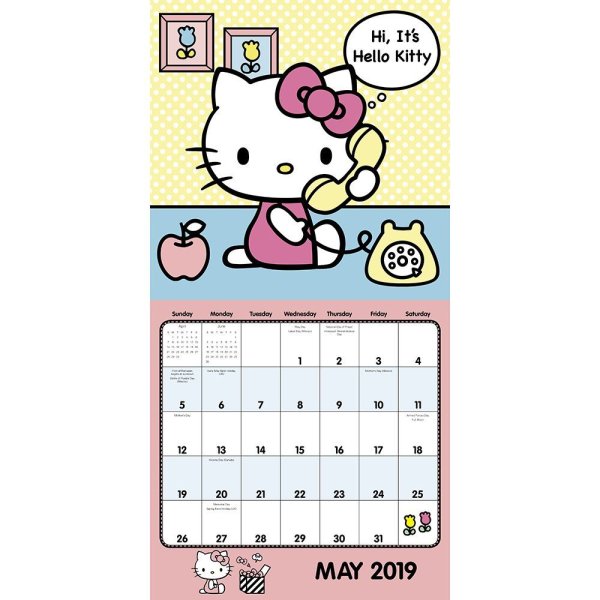 Календарь с Хеллоу Китти 2020