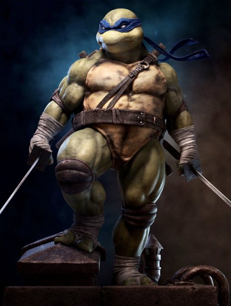 Леонардо черепашка ниндзя TMNT