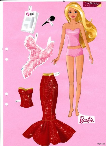 Бумажные куклы Барби бумажные куклы Барби