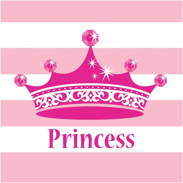 Принцесса надпись