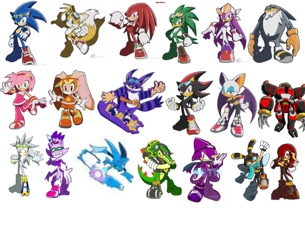 Sonic Riders characters