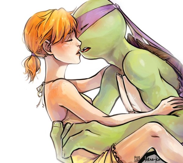 TMNT Донни и Эйприл
