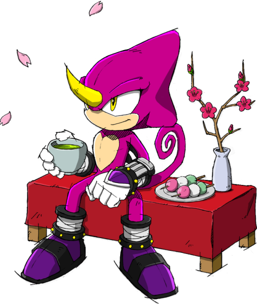 Sonic x Эспио