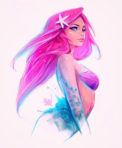 Art by Rossdraws (Ross Tran). Принцессы