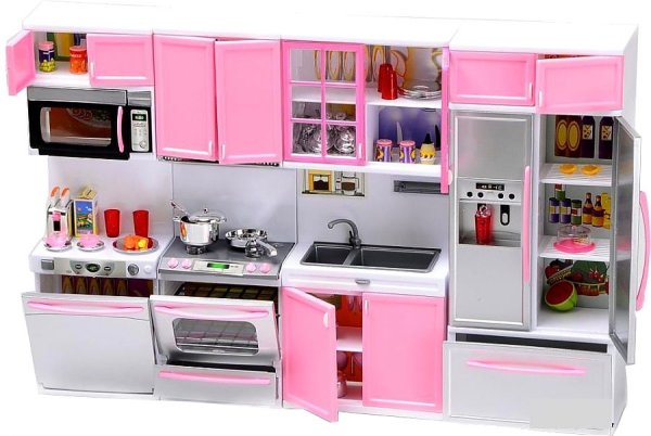 Junfa Toys кухня Modern Kitchen (26211p) розовый