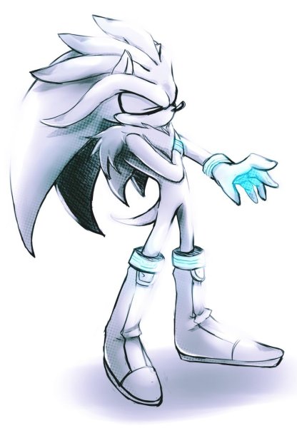 Sonic Сильвер арт