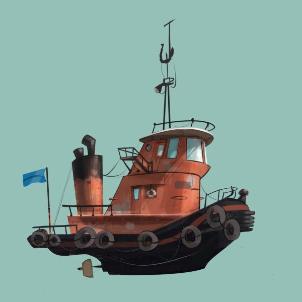 Буксир арт