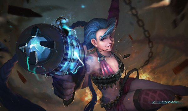 Legends of Legends Джинкс