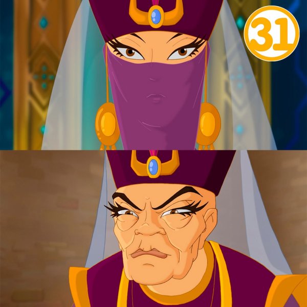 Три богатыря и Шамаханская царица мультфильм