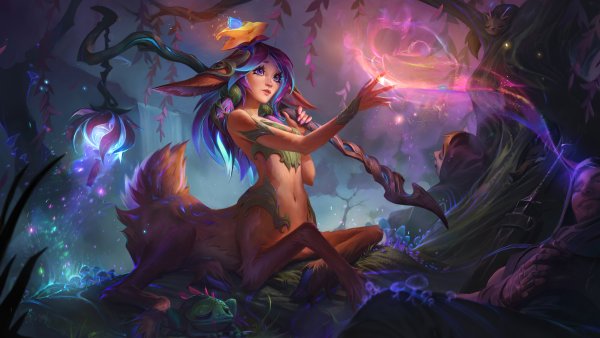 League of Legends Лилия арт