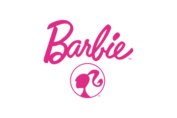 Лого Барби на прозрачном фоне