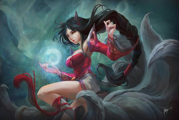 Персонажи lol Ahri