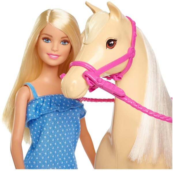Кукла Barbie с лошадью, fxh13