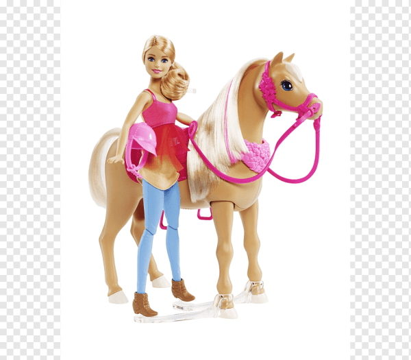 Интерактивный набор Barbie и Танцующая лошадка, 29 см, dmc30