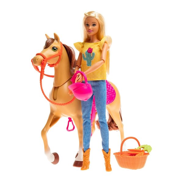 Набор игровой Barbie Челси и любимые лошадки fxh15