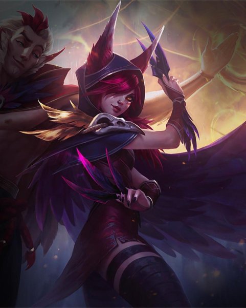 League of Legends шая и Рэйкан 18