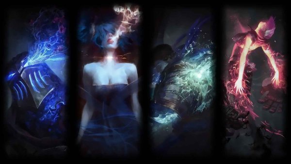League of Legends Камилла и Джин