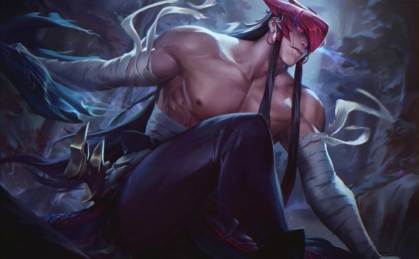 League of Legends Yone арт