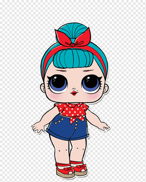 Кукла lol risunka