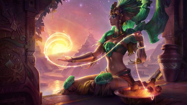 Карма арт League of Legends