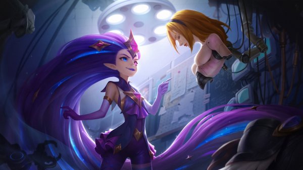 League of Legends Зои +18