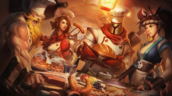 Пантеон пекарь League of Legends