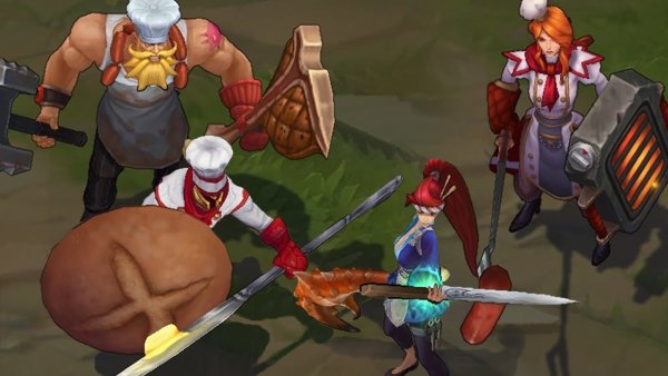 Пантеон пекарь League of Legends