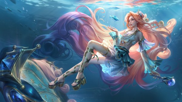 Лига легенд Серафина Ocean Song
