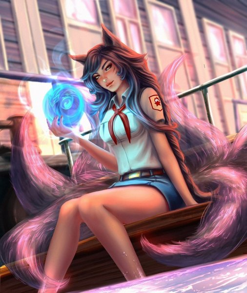 Лига легенд Ahri