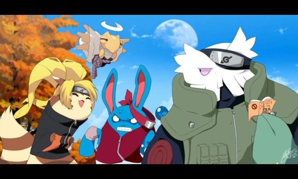 Naruto Pokemon