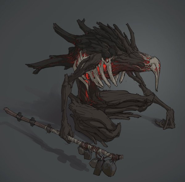 ARTSTATION монстры концепт арт