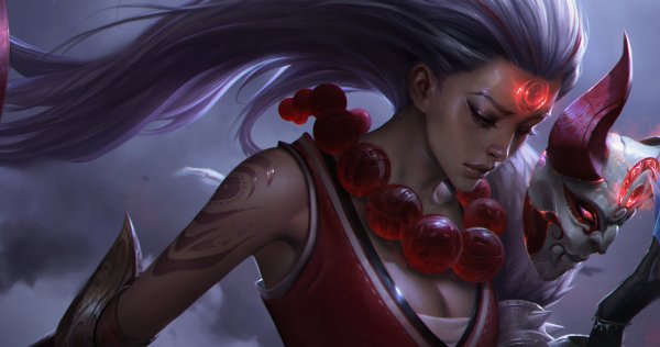 League of Legends Диана Кровавая Луна