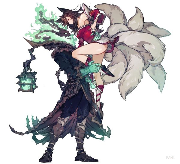 League of Legends треш и Ари