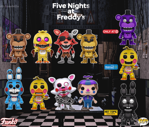 FNAF игрушки ФАНКО поп