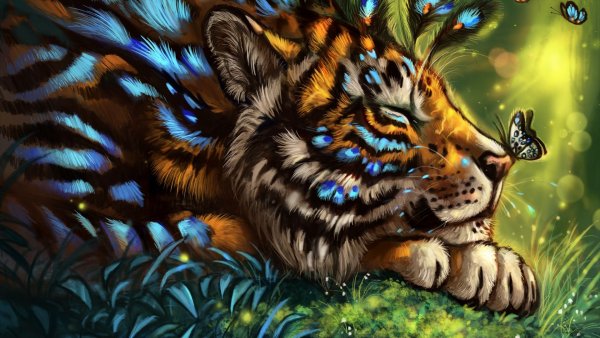 WILDCRAFT тигр арт