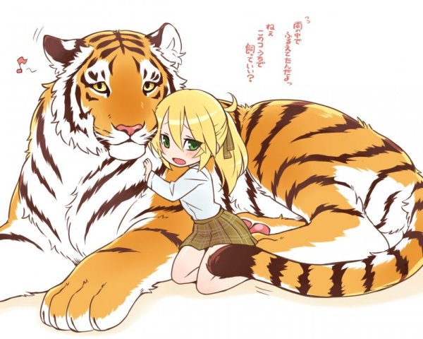 Kemono friends тигр