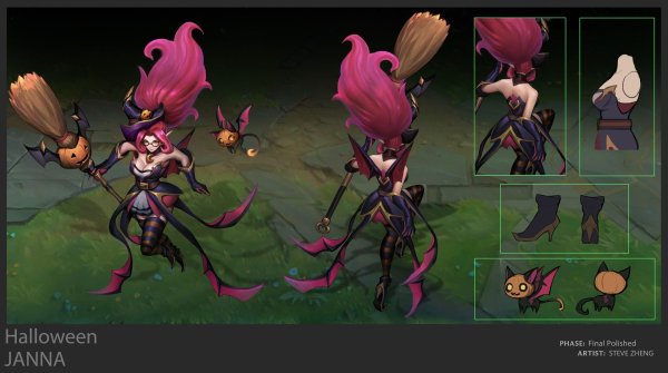 Жанна League of Legends bewitching