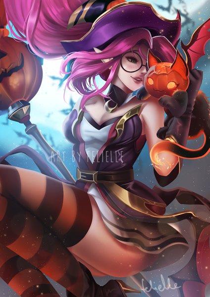 League of Legends Жанна арт