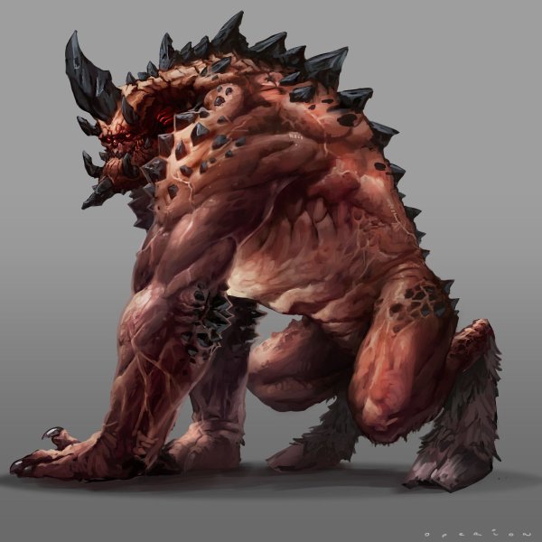 ARTSTATION монстры концепт арт