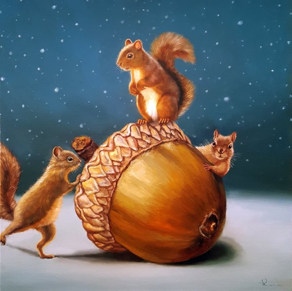 Лючия Хеффернан картины белки