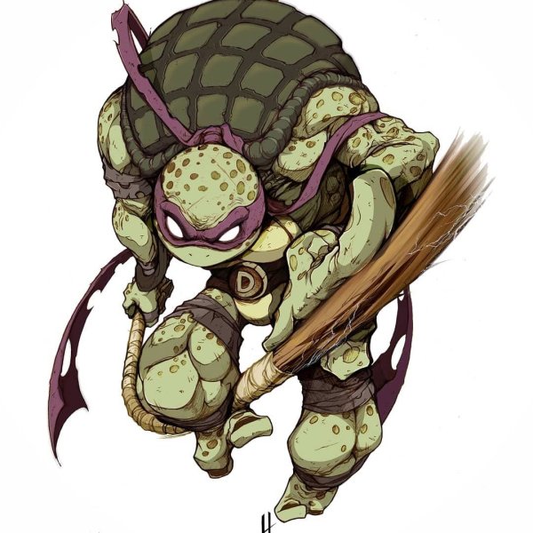 TMNT арт Донателло
