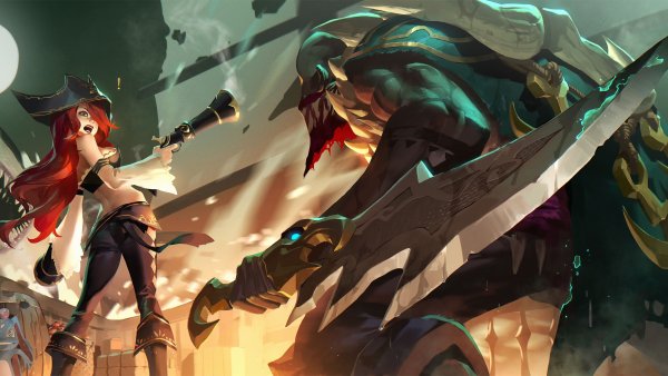 Pyke League of Legends Art