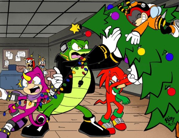 Charmy Knuckles Chaotix
