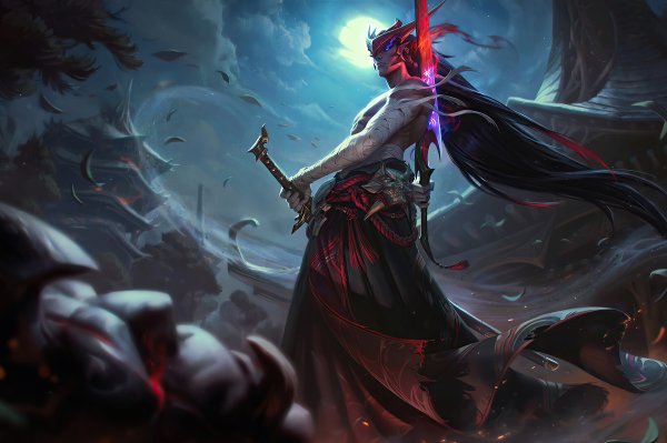 League of Legends Yone арт