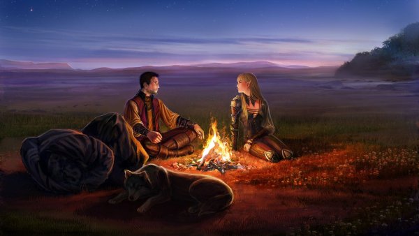 Посиделки у костра