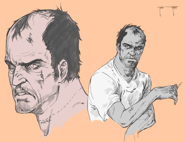 Тревор Филлипс фан арт