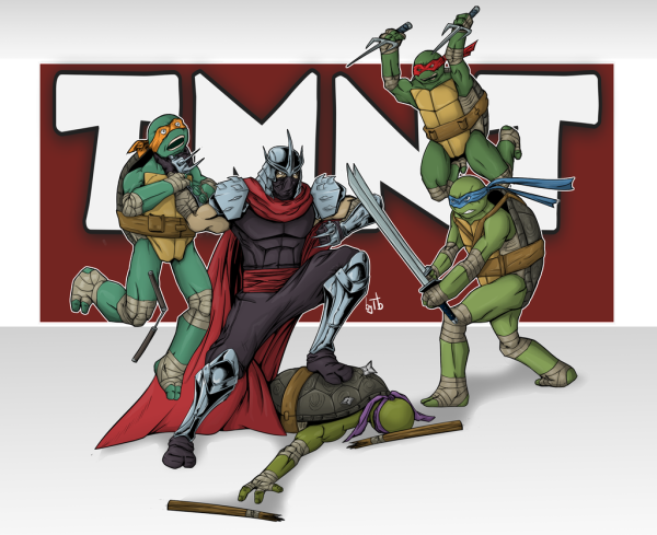 TMNT 2012 Шреддер Сплинтер