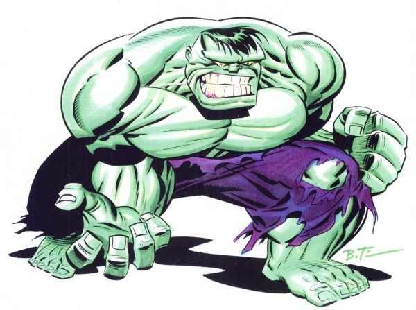 Hulk fun Art